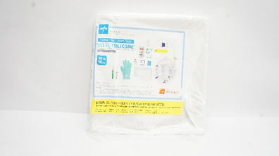 Medline URO170816SQ Urology Total One Layer Tray 16Fr, 10ml,Size M